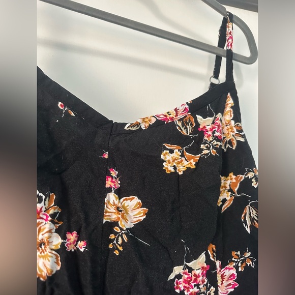 Torrid Floral Black Spaghetti Strap Dress - Picture 2 of 4
